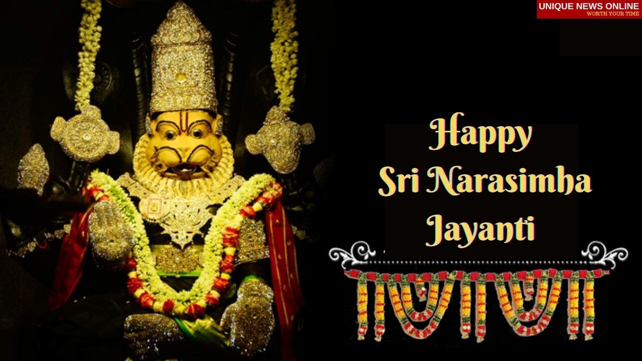 Happy Sri Narasimha Jayanti 2021: Wishes, Images, Greetings, Quotes, and WhatsApp status video download