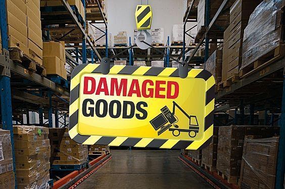 Damaged products