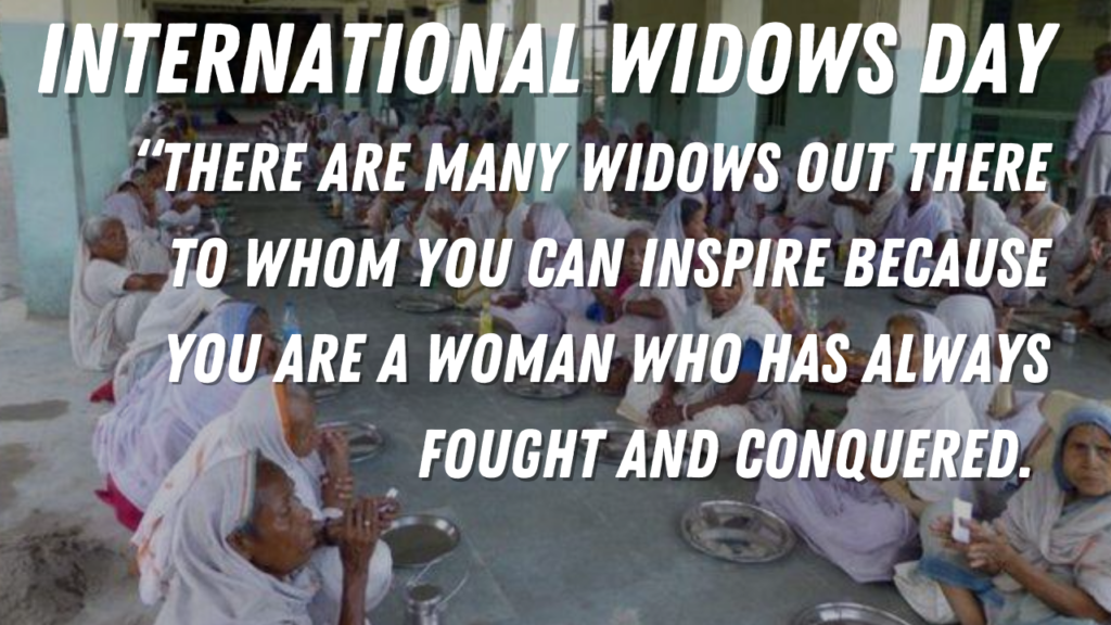 International Widows Day 2021