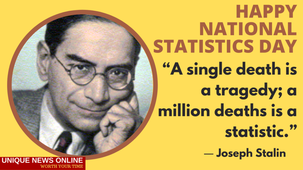 National Statistics Day 2021 Theme