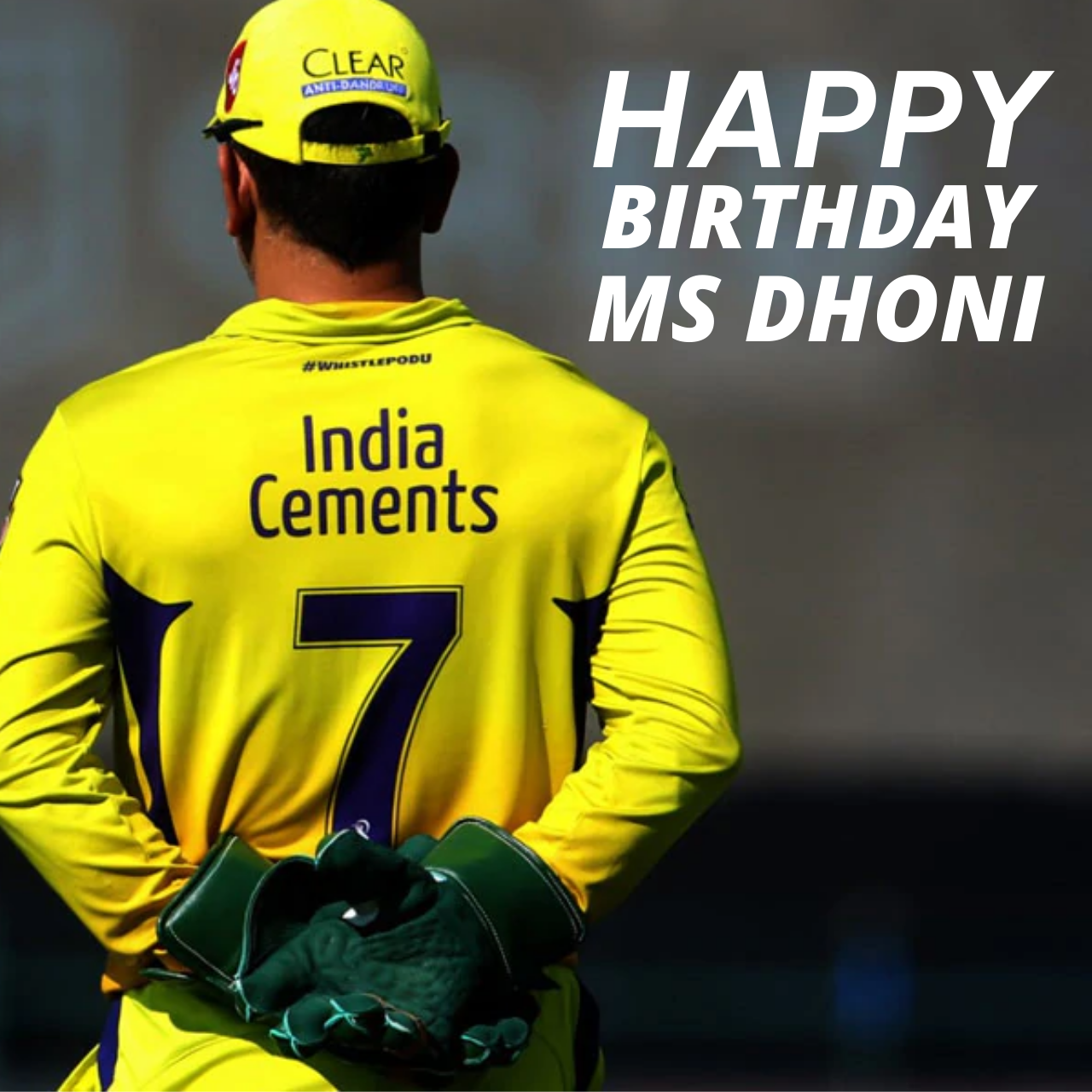 Happy Birthday MS Dhoni wishes, Images (photos), pic, Quotes and WhatsApp  Status Video Downlaod to greet 'Mahi'