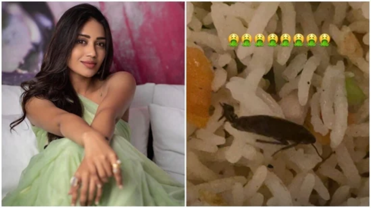 Tamil Actress Nivetha Pethuraj complains to swiggy, after she finds cockroach in her food