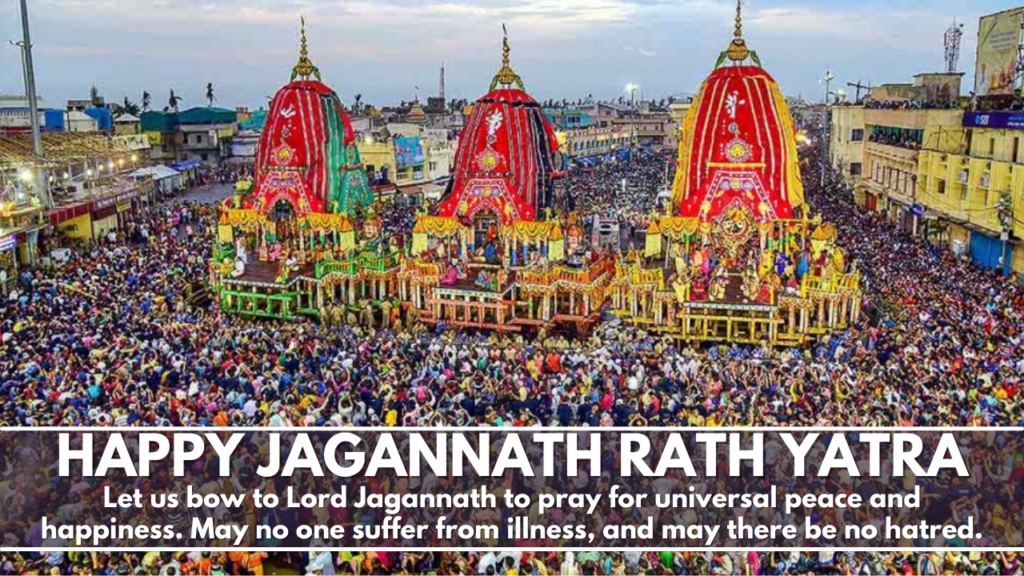 Happy Jagannath Rath yatra Wishes
