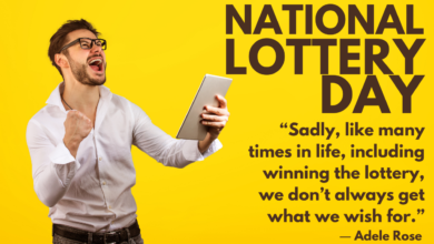 National Lottery Day 2021 Quotes, Images, and Messages to Create Awareness