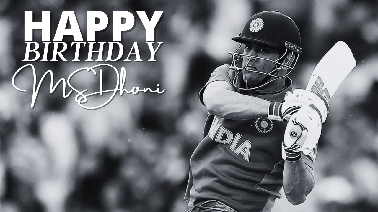 Happy Birthday MS Dhoni: Wishes, Quotes, Images, Video, Poster, Messages, and WhatsApp Status Video Download