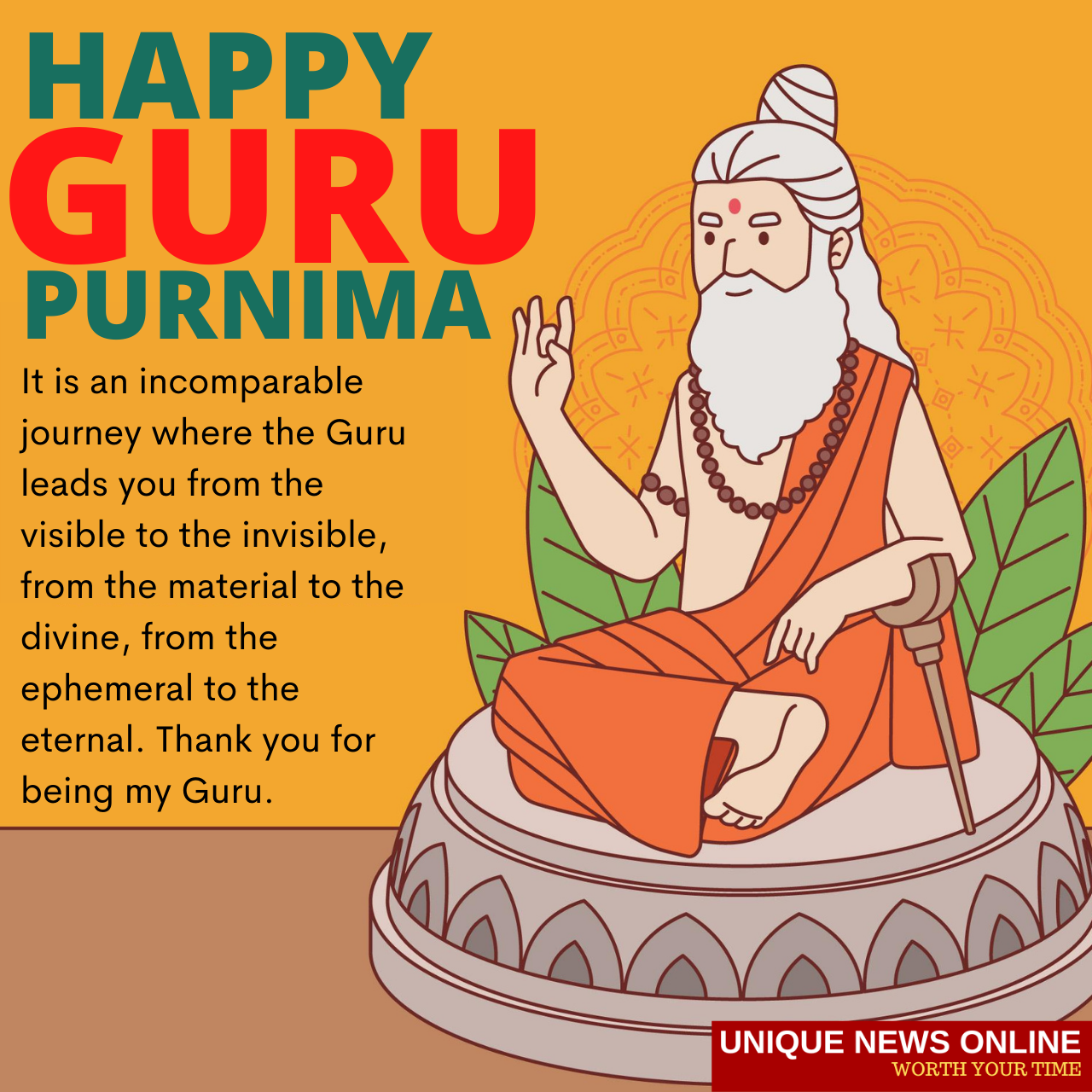 Guru Purnima 2021 WhatsApp Status Video to Download for free