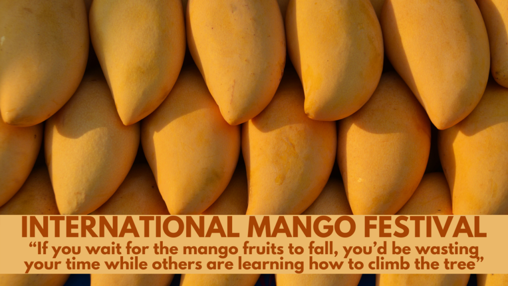 International mango Festival 2021 greetings