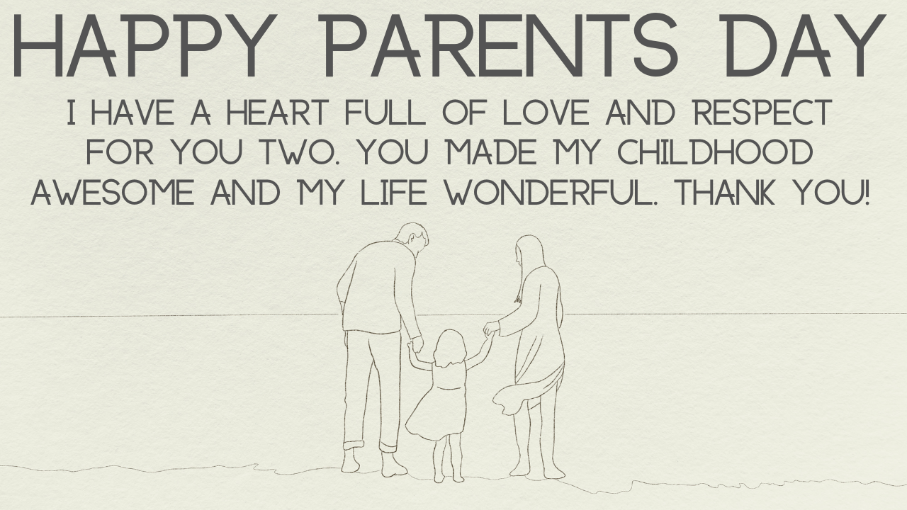 Parents' Day 2021 Quotes, HD Images, Status, Wishes, Clipart, Greetings, Messages, and Drawing to greet your Parents or Dear Ones