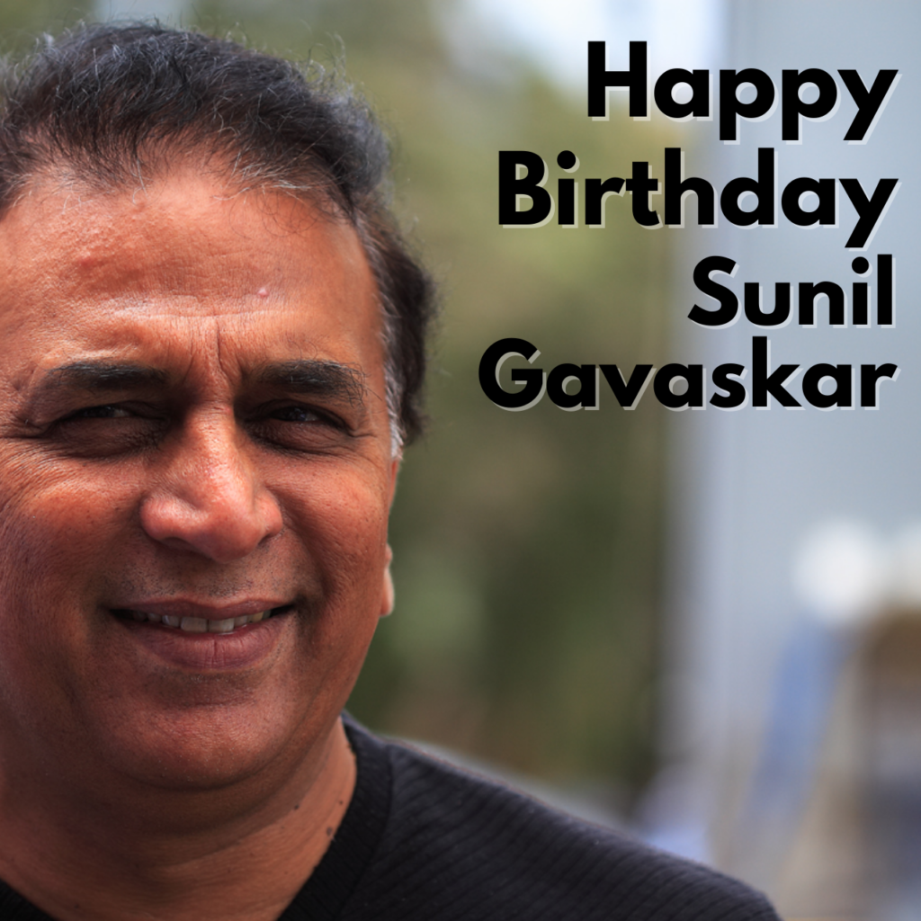 Happy Birthday Sunil gavaskar Wishes