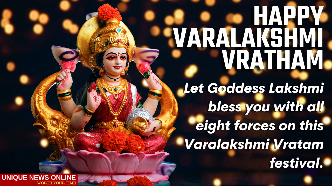 Happy Varalakshmi Vratham 2021 Wishes, HD Images, Quotes, Status ...