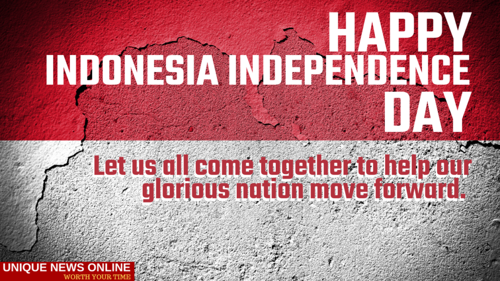 Happy Indonesian Independence Day