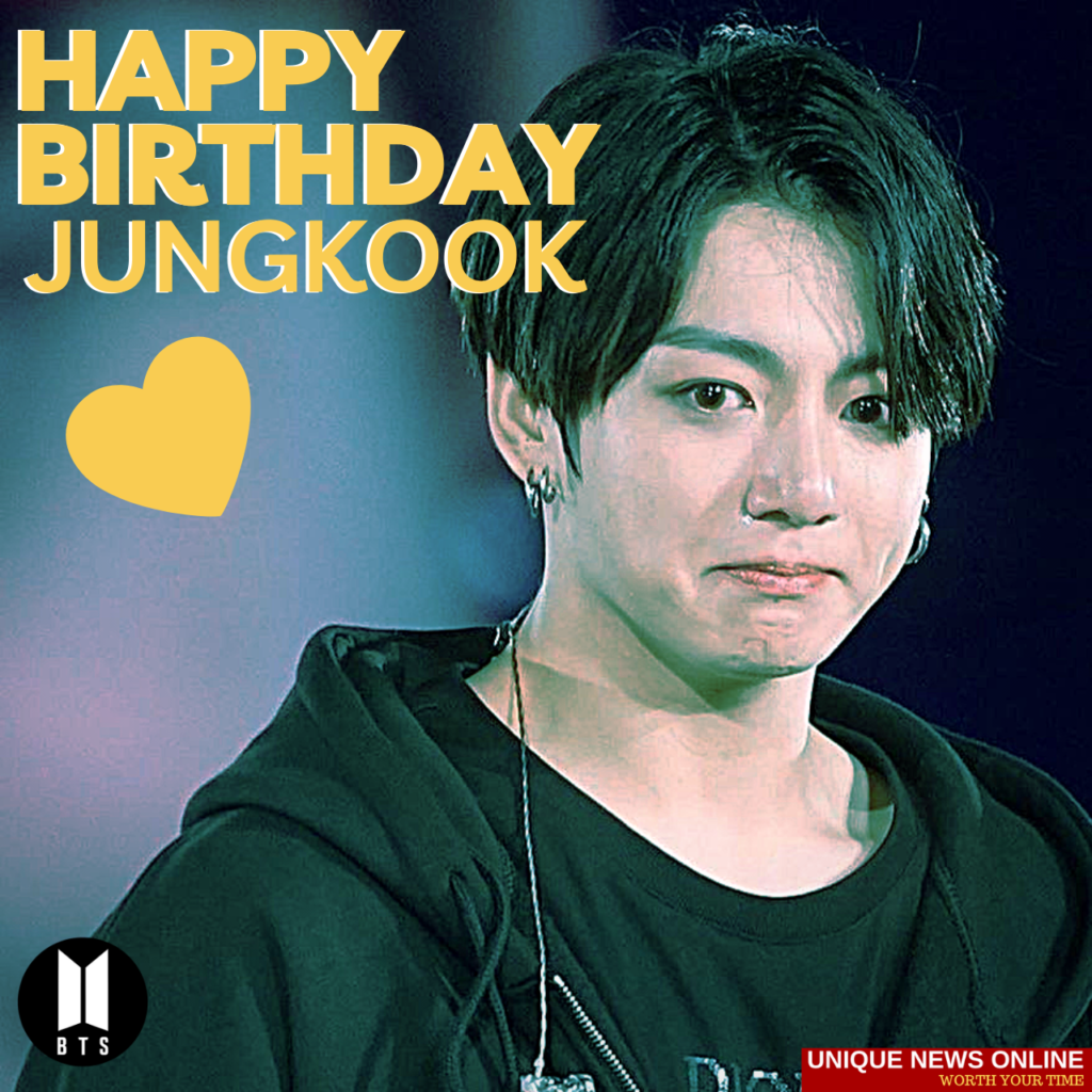 Happy Birthday Jungkook HD Image to greet him through Twitter