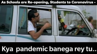 Schools reopen in several Indian states from September 1, students said Corona - "Kyaa Pandemic Banega re tu", Check funny memes