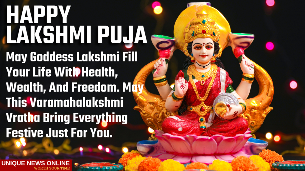 Happy lakshmi Puja Wishes