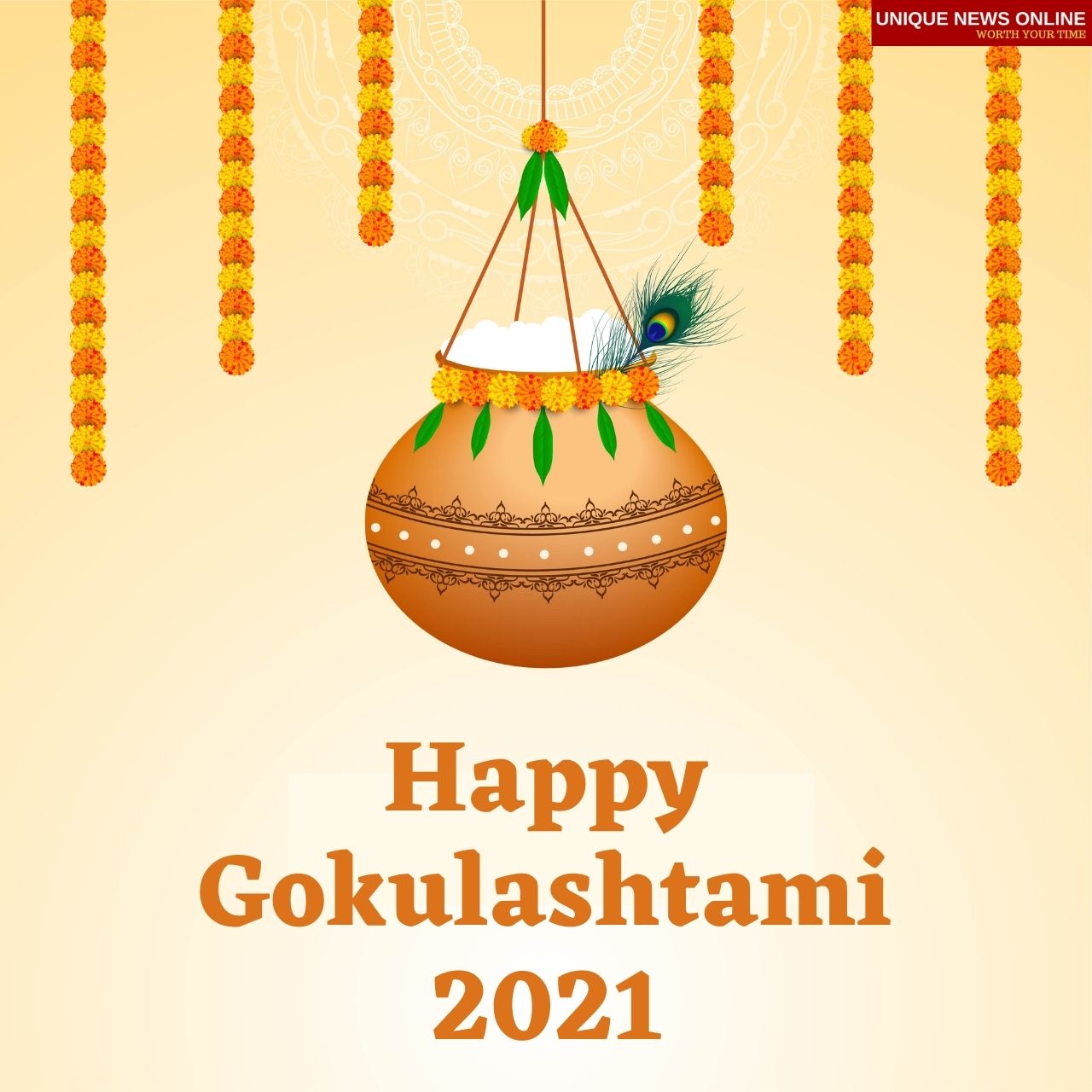 Happy Gokulashtami 2021 Wishes, HD Images, Messages, Quotes, WhatsApp SMS, and Facebook Status
