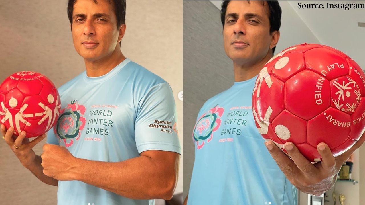 Four moons in the glory of Sonu Sood became the brand ambassador of Special Olympics