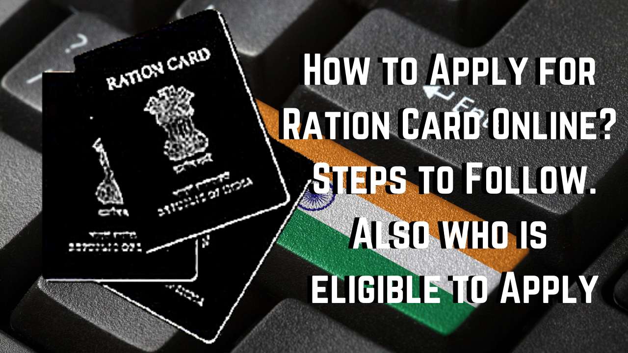 How to apply for a Ration Card Online? Steps to follow, and who is eligible