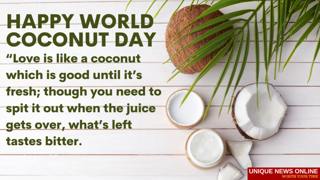 World Coconut Day Poster