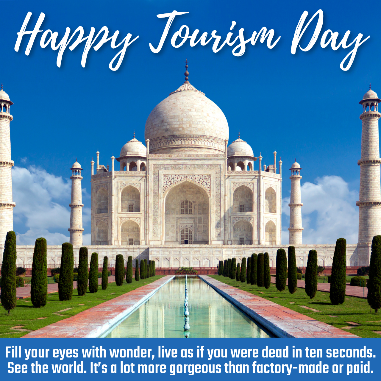 World Tourism Day 2021 Theme, Quotes, Wishes, Greetings, HD Images and Poster to Share