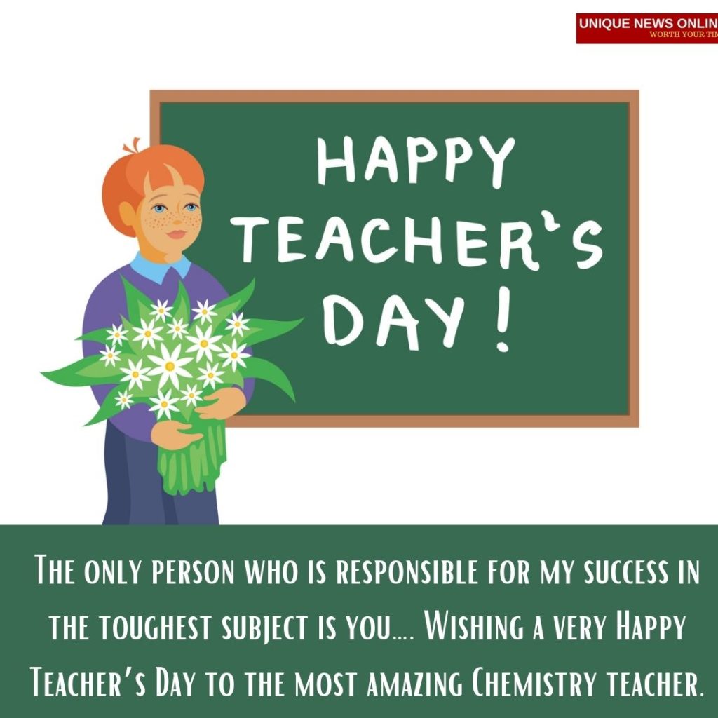 Happy Teachers' Day Chemsitry Quotes