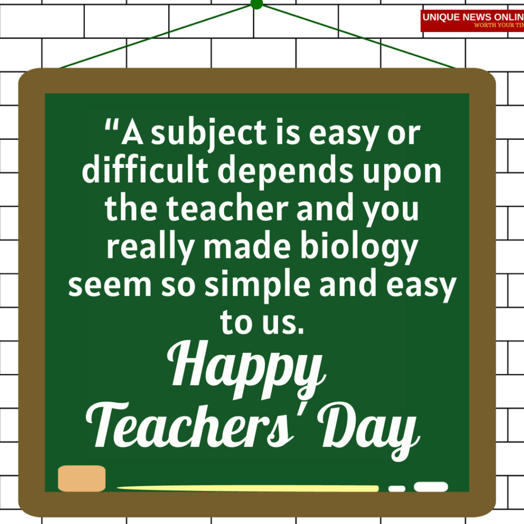 Teachers' Day Quotes