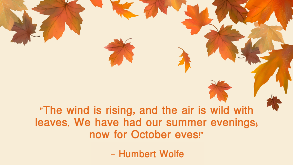 Autumn Season Quotes with Messages