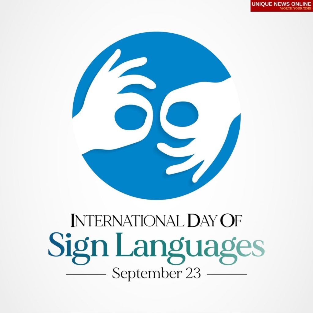 International Day of Sign Languages Poster