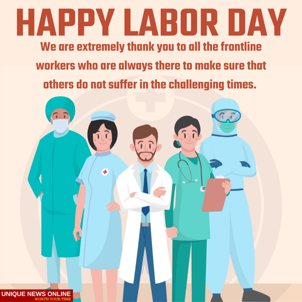Happy Labor Day Wishes for Frontliners