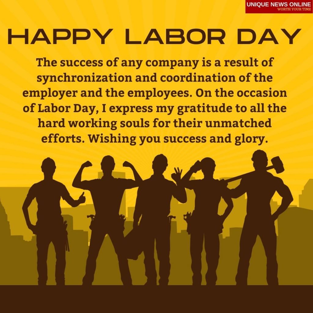 Happy US Labor Day Quotes for Employees