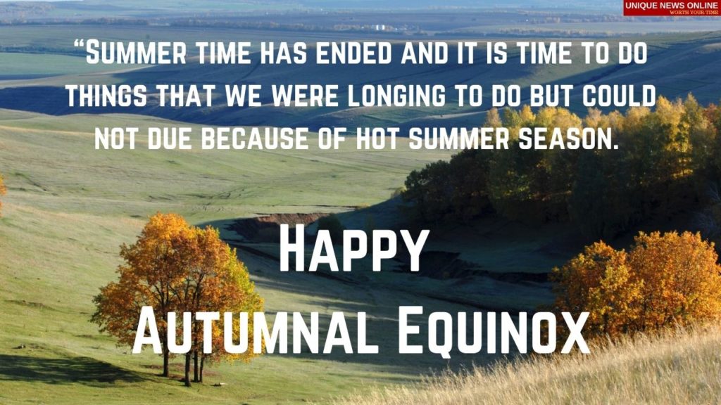 Happy Autumn Equinox 2021 Quotes, Memes, Wishes, Images, Messages