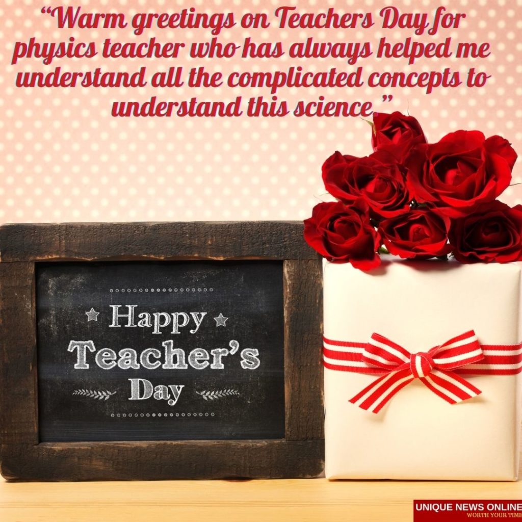 Happy Teachers' Day Quotes for Maths Teacher