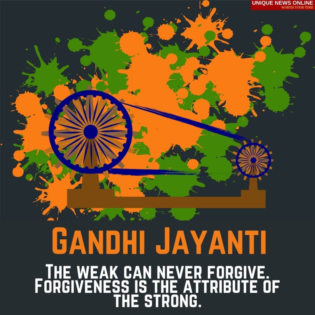 Happy gandhi Jayanti Messages
