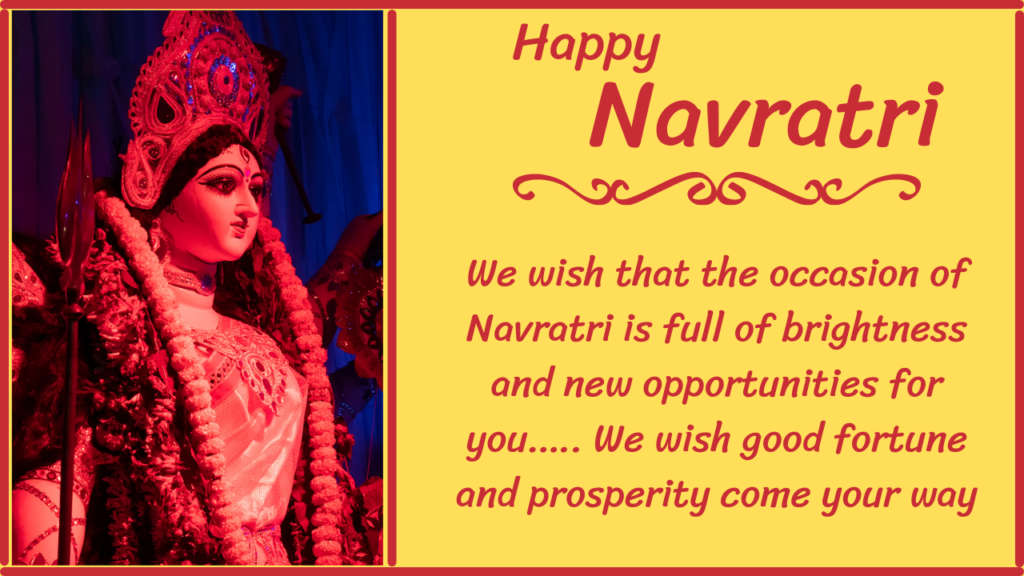 Sharad Navratri 2021 Wishes for Business