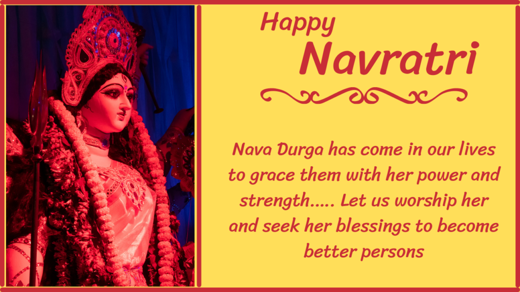 Happy Navratri 2021 Quotes
