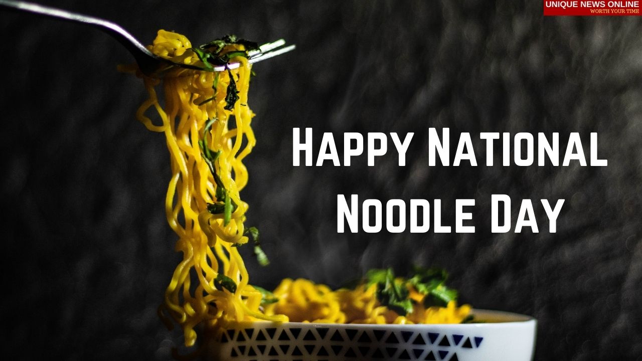 National Noodle Day (US) 2021 Images, Wishes, Sayings, Captions, Meme, and Social Media Posts to share