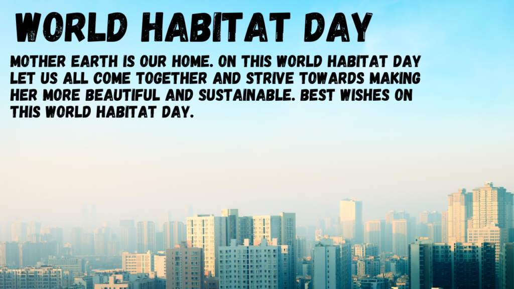 World Habitat Day Messages
