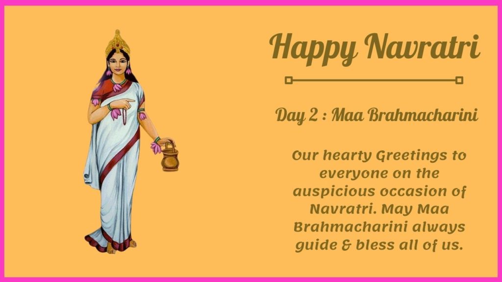 Happy Navratri: Maa Brahamcharini Images