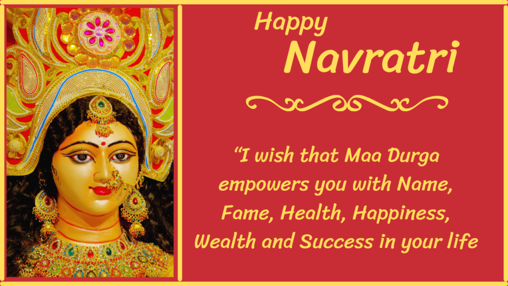 Navratri greetings for Boss