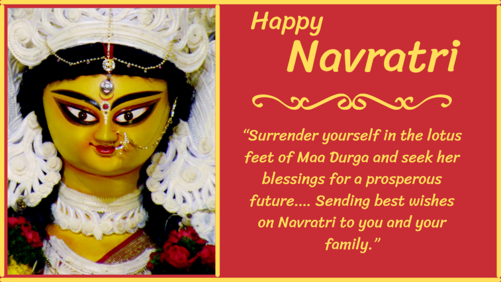 Navratri Wishes for Boss