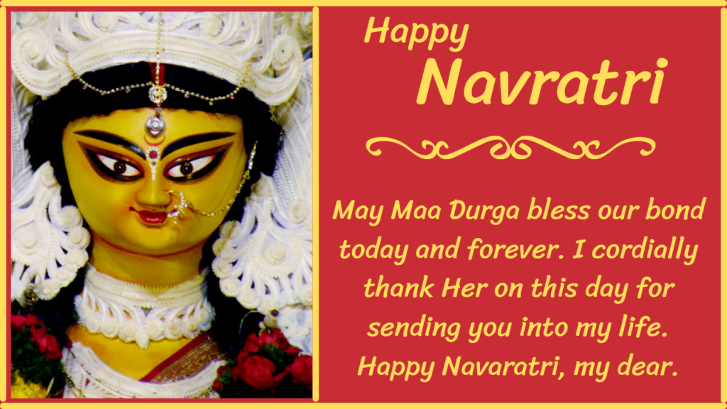 Navratri Quotes for Wife