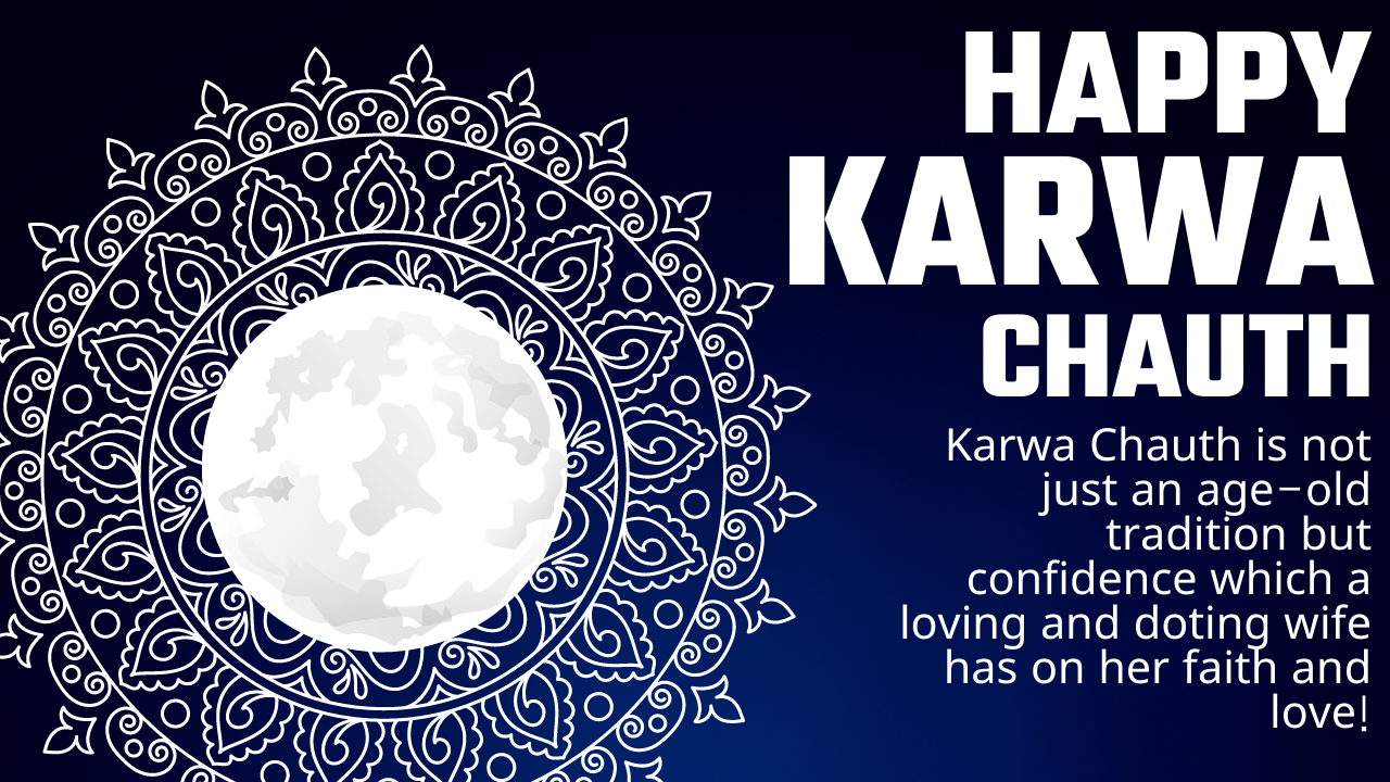 Happy Karwa Chauth 2021 HD Images, Quotes, Greetings, Messages ...