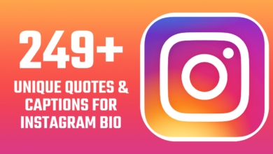 249+ فريدة من نوعها اقتباسات وتعليقات توضيحية لـ Instagram Bio {2021} [نسخ ولصق]