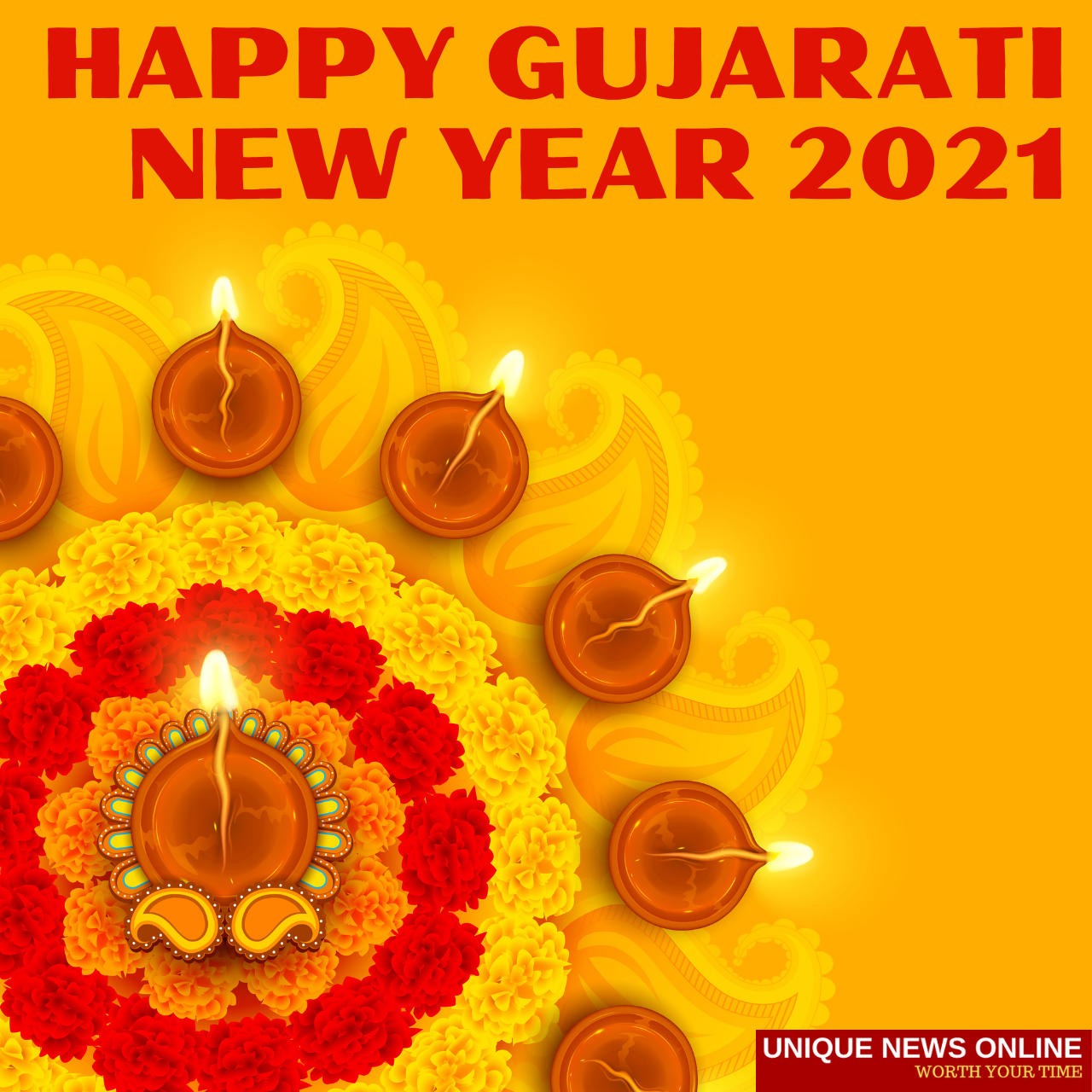 Gujarati New Year 2021 Wishes, Greetings, Quotes, Messages, and Status to greet your Loved Ones