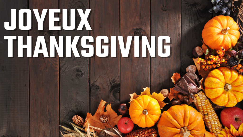thanksgiving quotes in french
