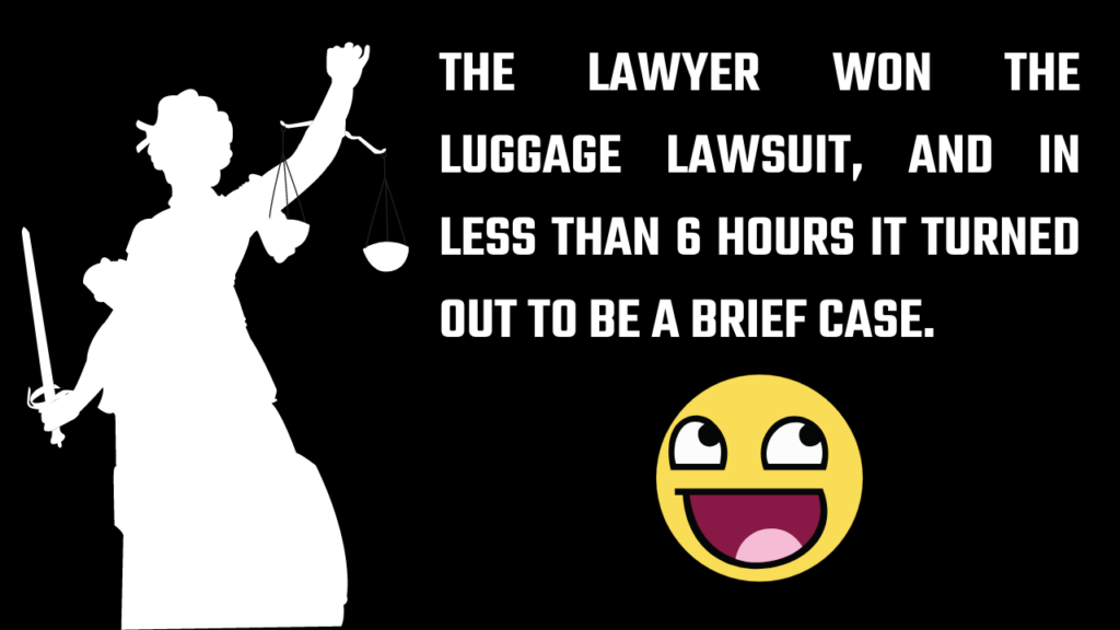 نكت محامي مضحكة للغاية