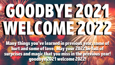 Goodbye 2021 Welcome 2022: Wishes, Quotes, HD Images, HD Wallpaper, Shayari, Videos to share