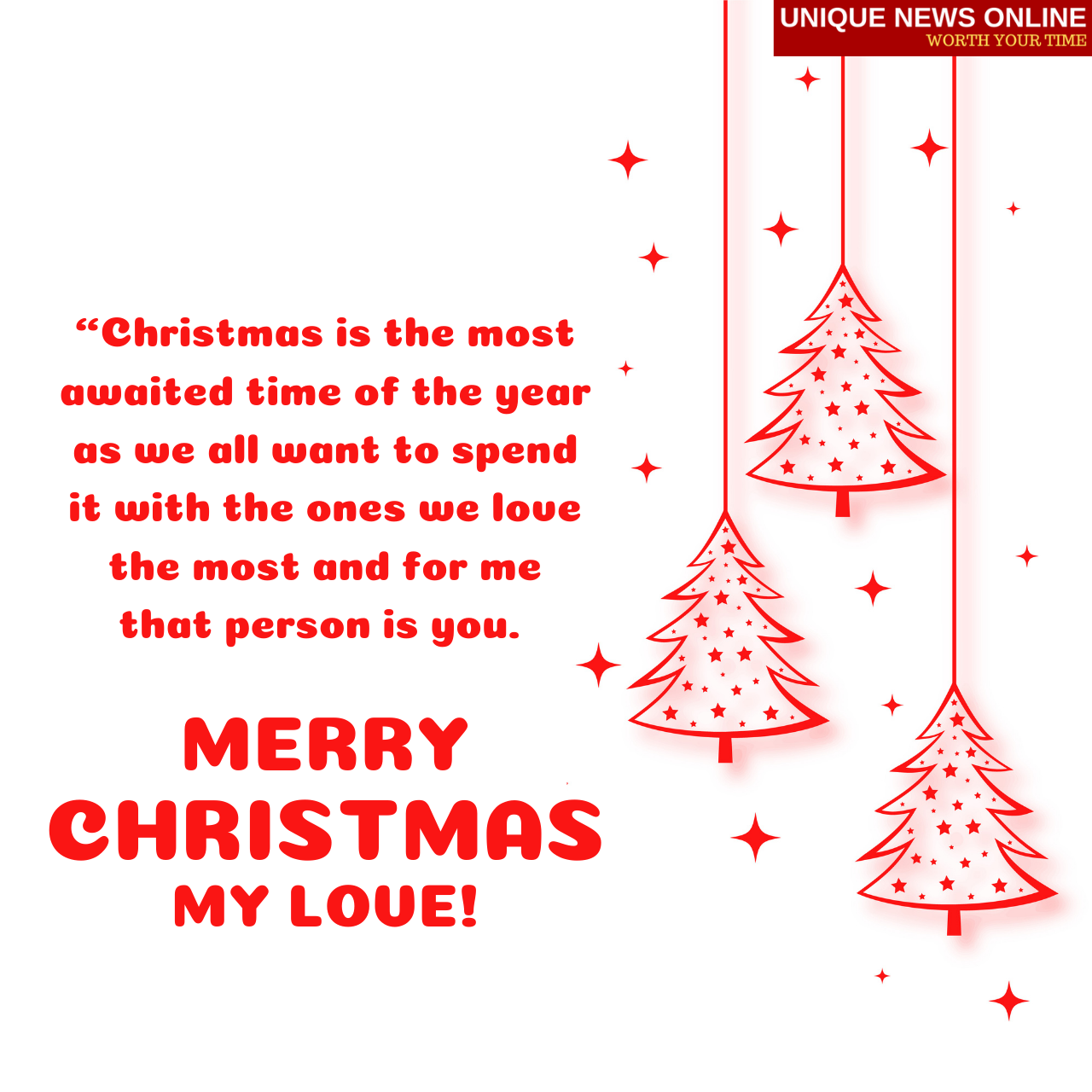 Merry Christmas 2021 Quotes, Wishes, Images, Messages, Greetings, Sayings for Boyfriend/Girlfriend