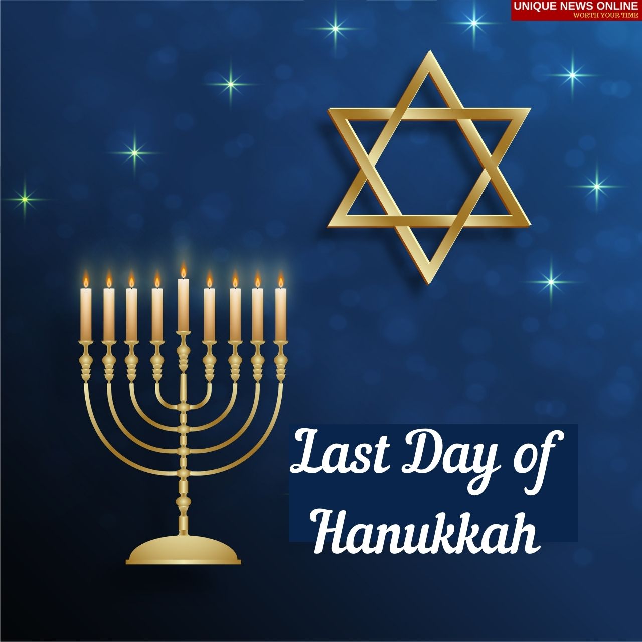 Last Day of Hanukkah 2021 Prayers, Greetings, Blessings, Sayings