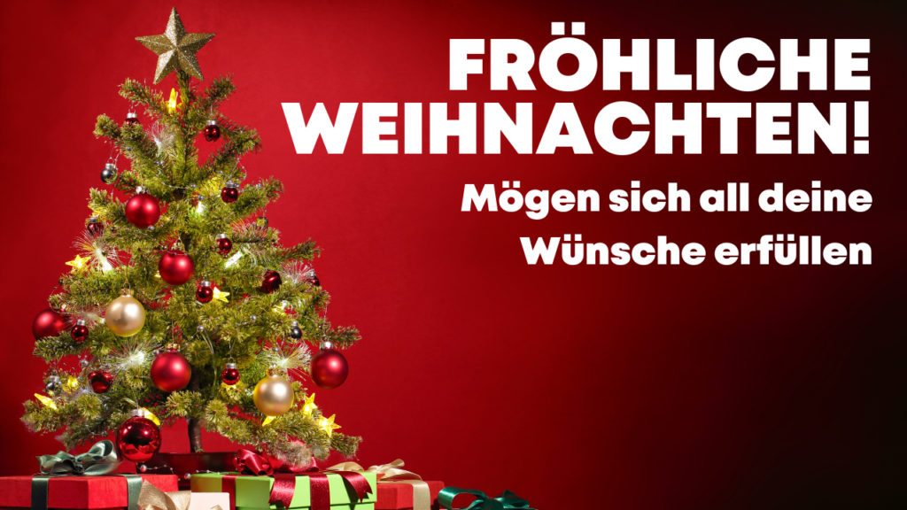ونقلت عيد الميلاد باللغة الألمانية