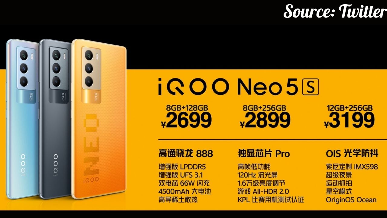 IQOO Neo 5S ची भारतातील किंमत: कॅमेरा, स्टोरेजपासून ते बॅटरी आणि प्रोसेसरपर्यंत, खरेदी करण्यापूर्वी तुम्हाला प्रत्येक तपशील माहित असणे आवश्यक आहे
